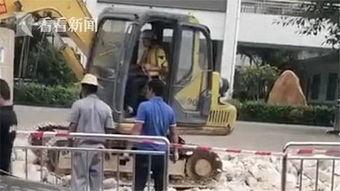 挖机吃瓜,一场别开生面的“吃瓜”盛宴