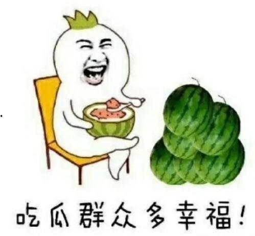 吃瓜快乐瞬间,捕捉那些吃瓜的快乐瞬间
